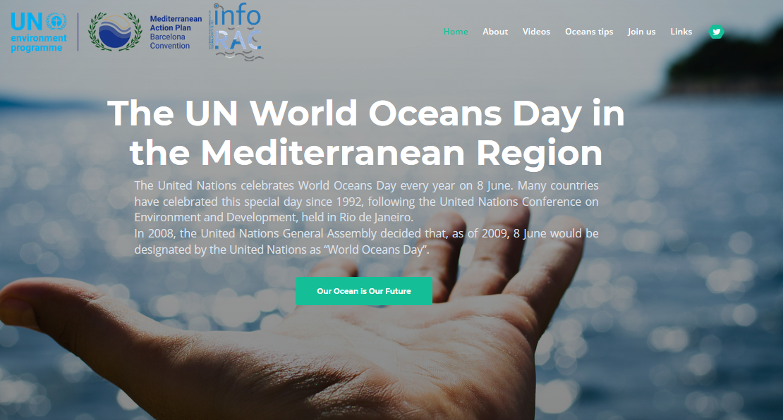 Happy Un World Oceans Day Worldoceansday Rempec Regional Marine Pollution Emergency Response Centre For The Mediterranean Sea Rempec
