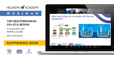 Joint HELMEPA/REMPEC/IBIA Webinar on Med SOx ECA