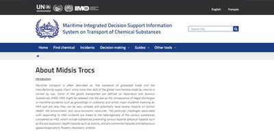 Launch of the new Maritime Integrated Support Information System on Transport of Chemical Substances (MIDSIS-TROCS 4.0)