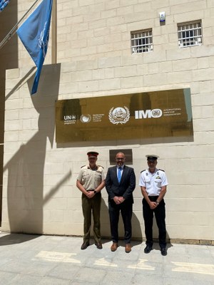 Visit | Brig. CJ O'Neil, Commander Armed Forces of Malta