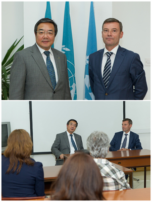 Visit to REMPEC of Mr Koji SEKEMIZU, IMO Secretary General