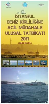 Exercice national de lutte antipollution à Istanbul 2011