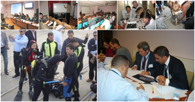 Un cours régional de formation sur les études de référence biologiques portuaires organisé par le REMPEC en Turquie