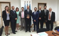 Visite de Mr Kitack LIM, secrétaire general de l’OMI, au centre